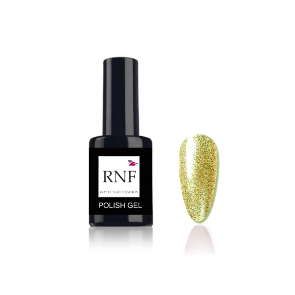 210 Polish Glitter Star Gold 15 ml.